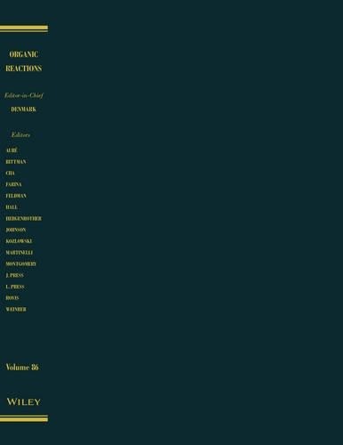 Scott E. Denmark Organic Reactions, Volume 86 (Hardback) (UK IMPORT)