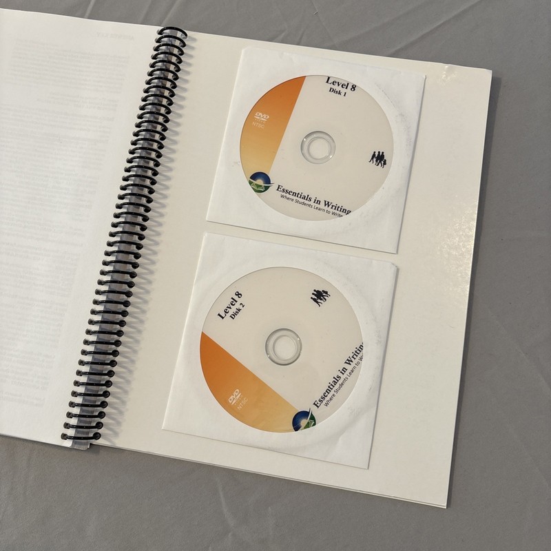 Essentials in Writing Level 8 2nd Edition EIW Student Book and Dvds Homeschool gallery