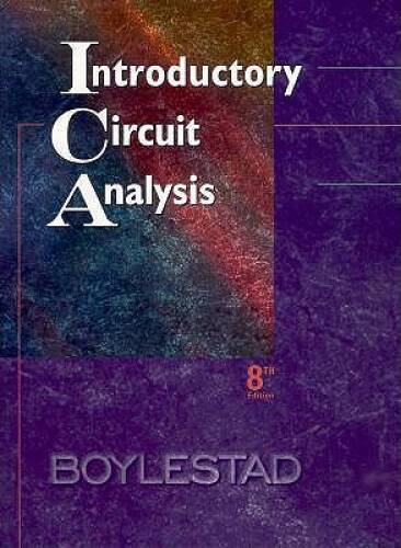 Introductory Circuit Analysis – Hardcover By Boylestad, Robert L – GOOD