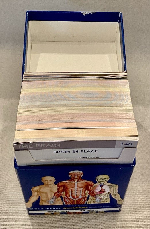 QuickStudy ANATOMY FLASH CARDS - 300 Cards - 14 Systems - Full Color - Study Aid gallery
