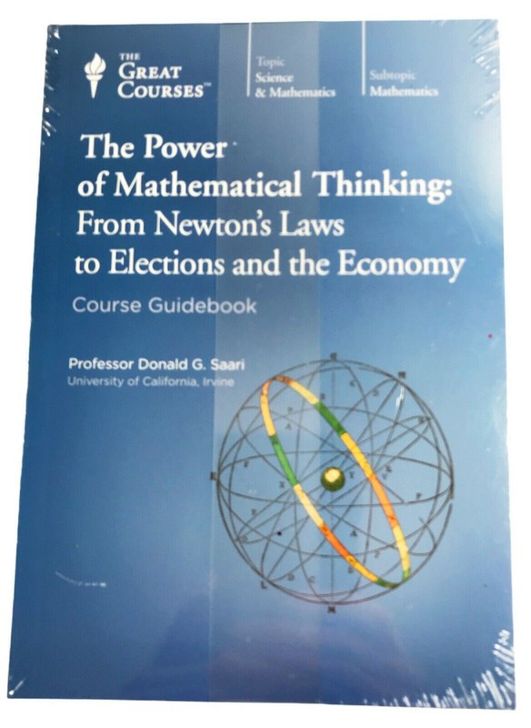 The Power of Mathematical Thinking: From Newton’s Laws ..Great Courses 4 Discs