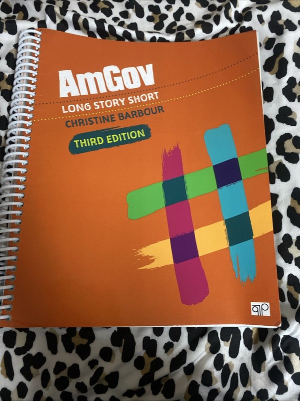 AmGov : Long Story Short by Christine Barbour (2023, Trade Paperback)