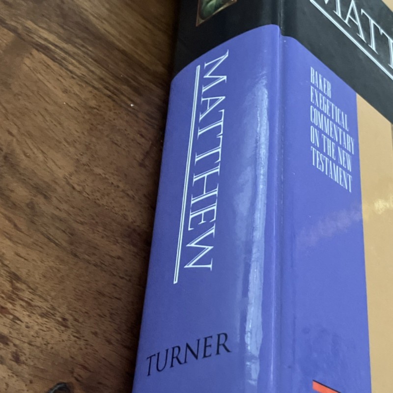 Baker Academic Matthew by David L. Turner Hardcover, Baker Exegetical Commentary gallery