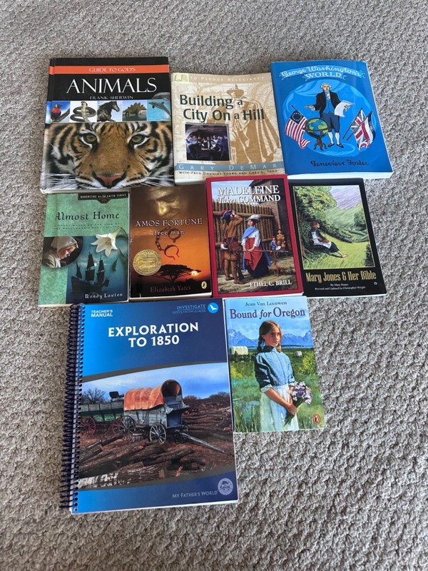 My Father’s World – Exploration to 1850 (partial set) Good Condition Homeschool