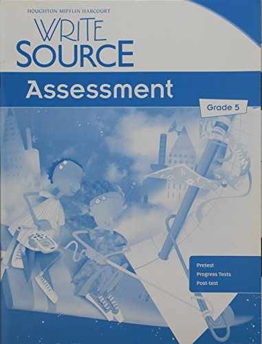 Write Source: Assessment Teacher’s – Paperback, by none listed – Very Good