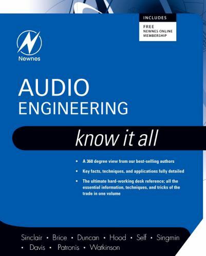 Audio Engineering : Know It All, Paperback by Sinclair, Ian; Self, Douglas; N…