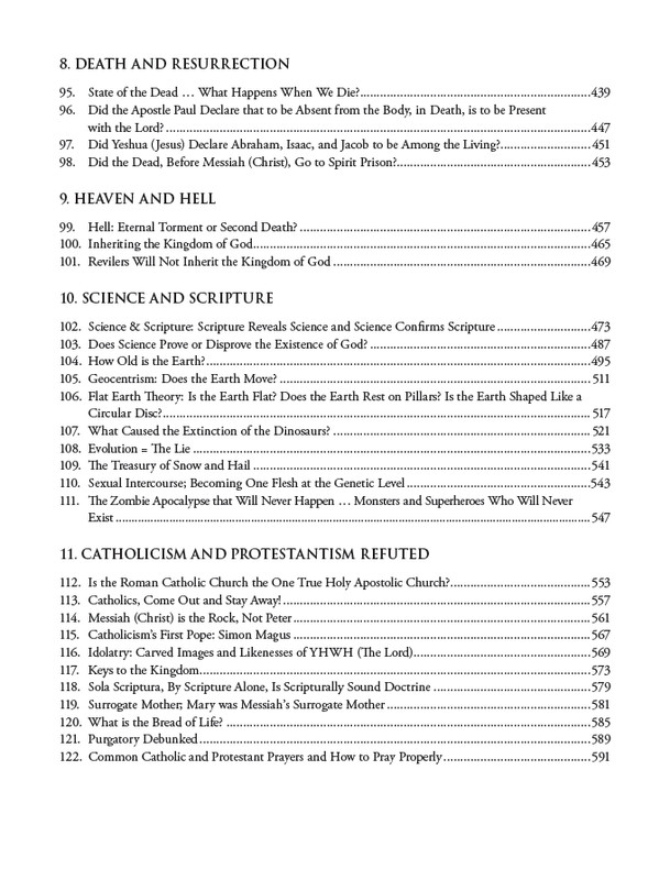 MYSTERIES OF THE SCRIPTURES REVEALED - 728 Page Paperback Book gallery