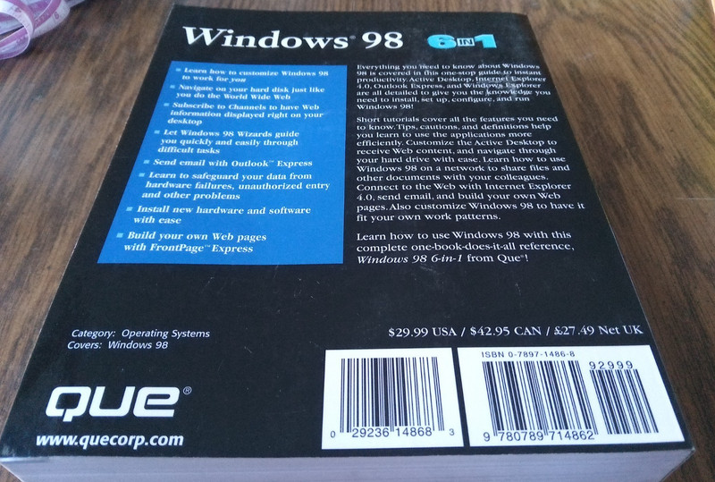Windows 98 6 In 1 By Jane Calabria And Dorothy Burke (1998 QUE) gallery