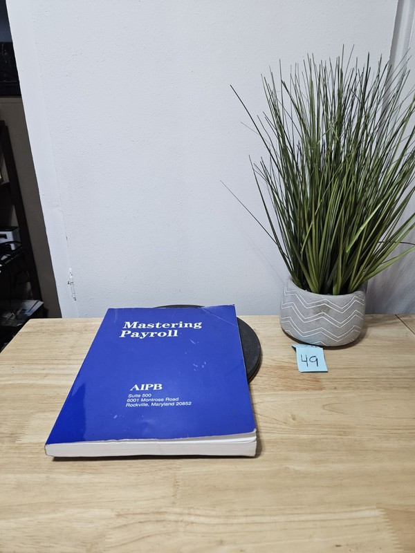 Mastering Payroll by CPP Debera J. Salam 2011 Paperback