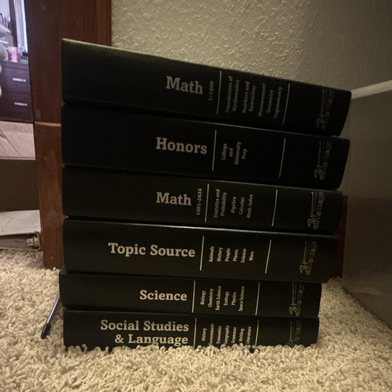 BJU Press Lot of 6 Textbooks: Math, Science, Social Studies, Language 2007