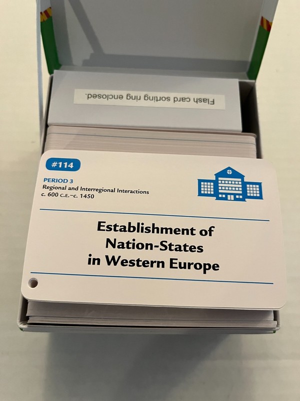 Barron's Test Prep Ser.: AP World History Flash Cards by Kate Caporusso and... gallery
