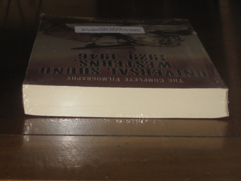 UNIVERSAL SOUND WESTERNS 1929-1946 by Gene Blottner - BRAND NEW, FACTORY SEALED! gallery