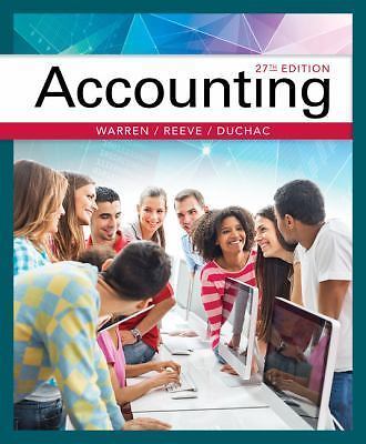 Accounting – Hardcover By Warren, Carl S. – VERY GOOD