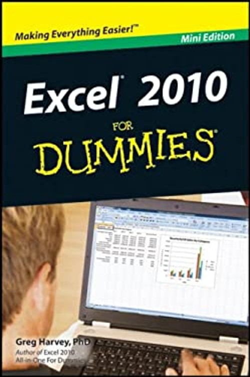Excel 2010 for Dummies Paperback Greg Harvey