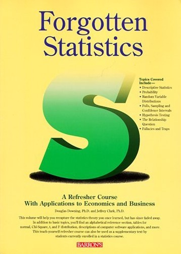 Forgotten Statistics Forgotten Stat…, Clark Ph. D., J