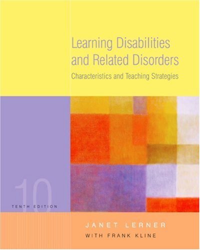 Learning Disabilities and Related Mild Disabilities by Lerner Janet W.