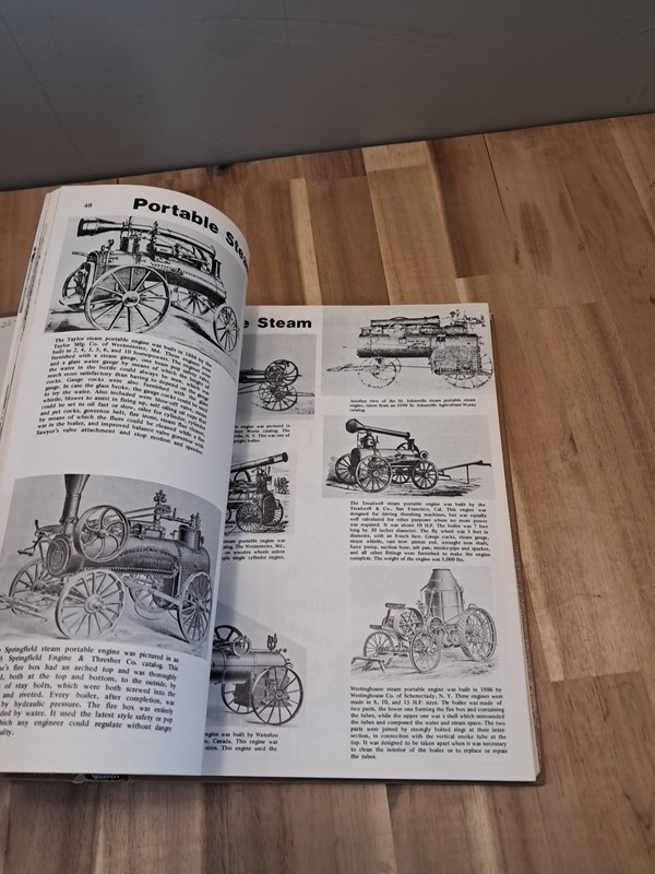 ENCYCLOPEDIA of AMERICAN STEAM TRACTION ENGINES by Jack Norbeck HC 1976 P76 gallery