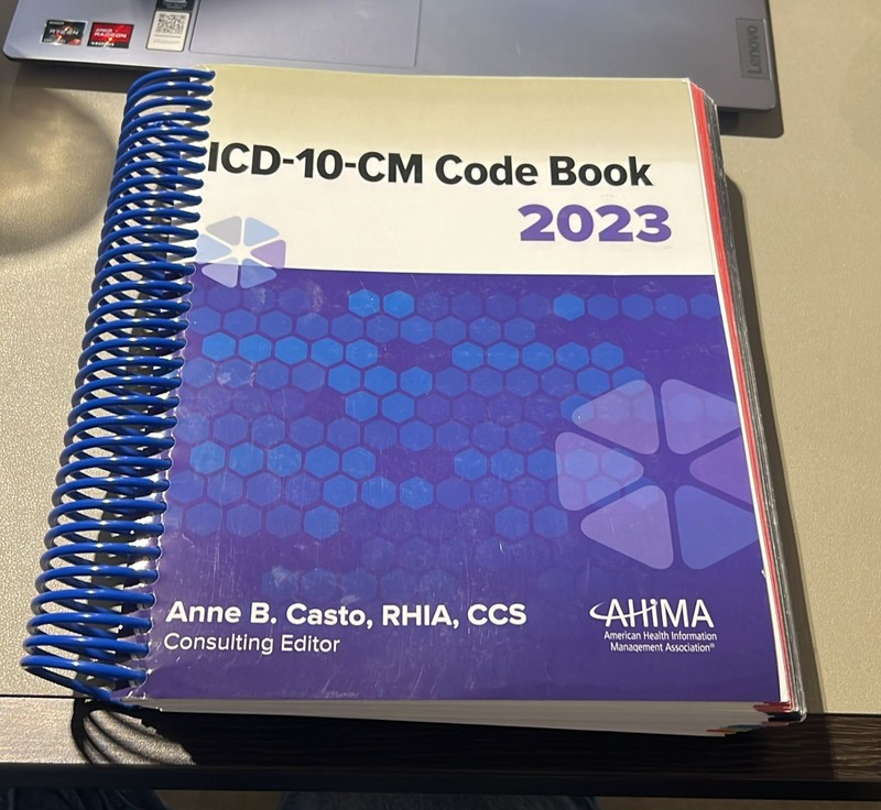 ICD-10-CM Code Book, 2023, Spiral Edition by Anne Casto Paperback
