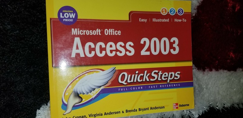 Microsoft Office Access 2003 QuickSteps Cronan, Andersen and Anderson Good