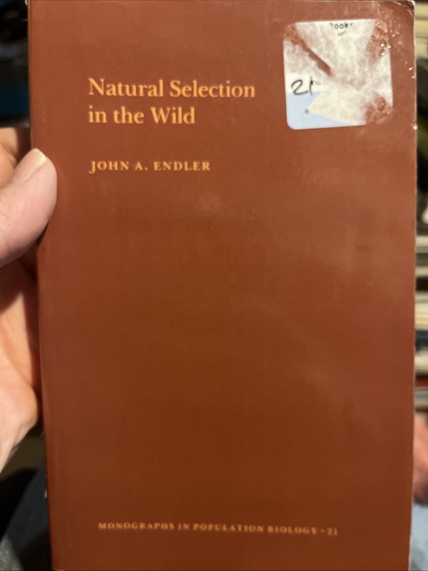 Natural Selection in the Wild. (MPB-21)