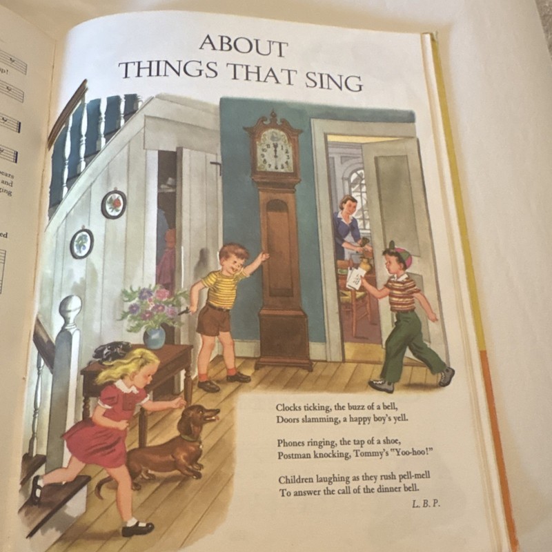 Ginn and Company Kindergarten Book Enlarged Edition 1959 Hardcover Music gallery