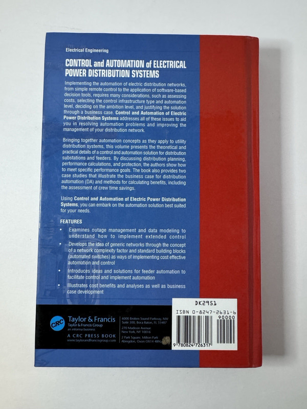 Control and Automation of Electrical Power Distribution Systems - CRC gallery