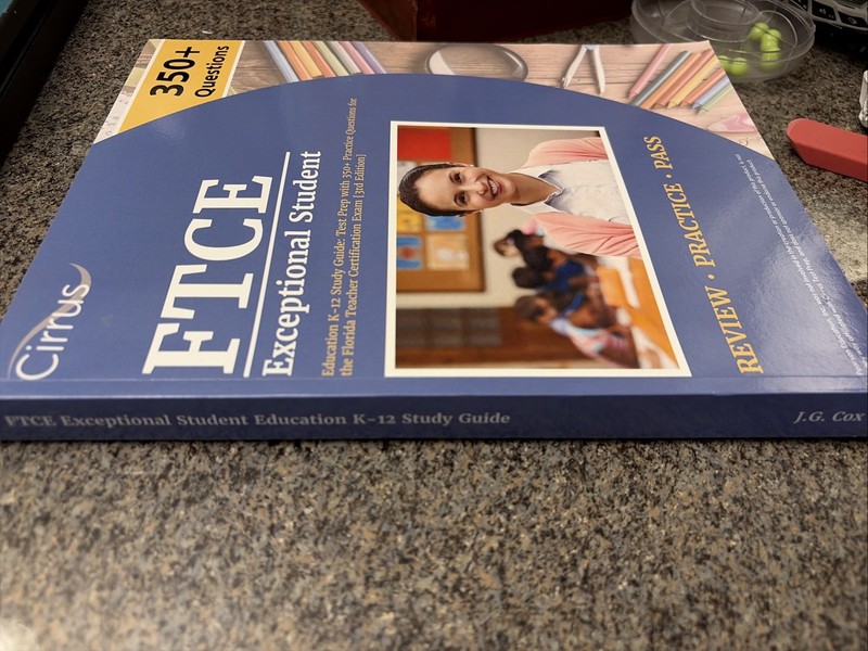 FTCE Exceptional Student Education K-12 Study Guide By Cirrus gallery