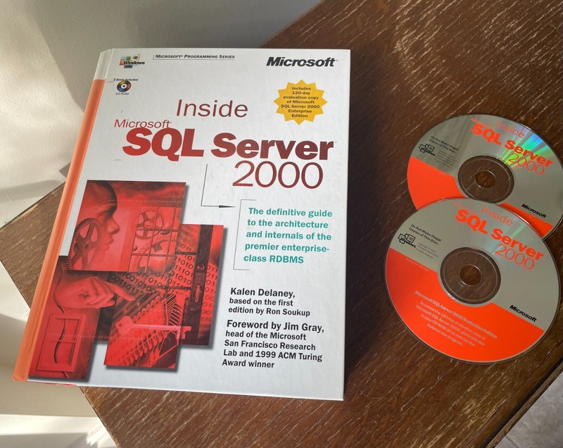 Inside Microsoft SQL Server 2000 By K. Delaney Hardcover (includes 2 x CD-roms)