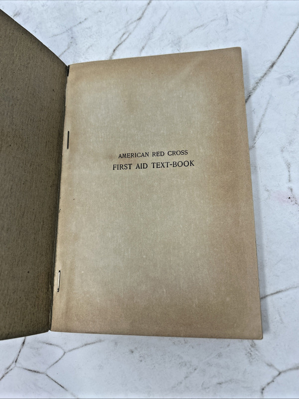 American Red Cross First Aid Text-Book Revised 1933 1940 Paperback Illustrated gallery