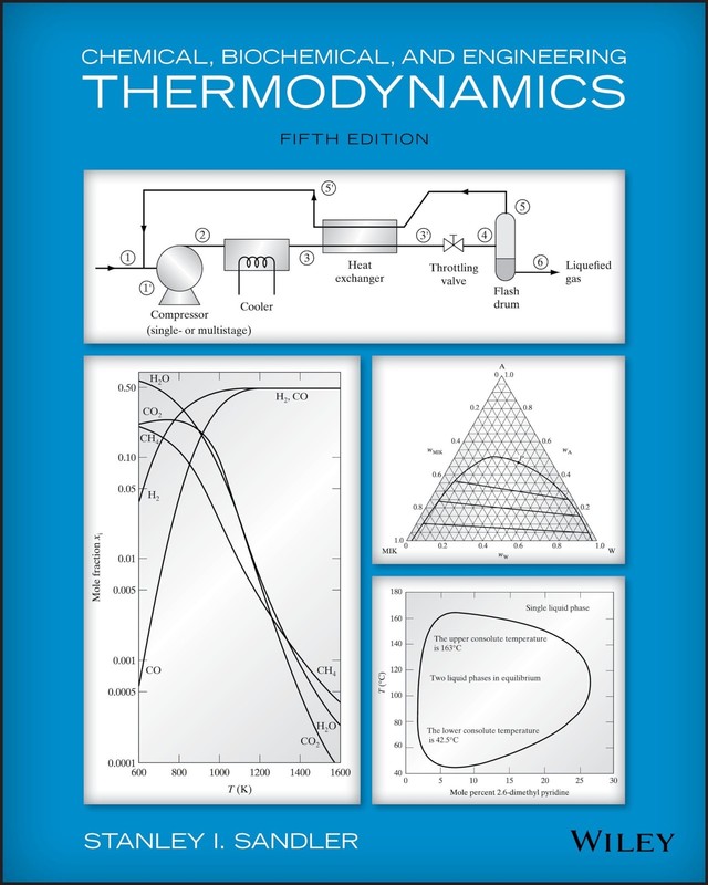 Chemical, Biochemical, And Engineering Thermodynamics By Stanley I. Sandler