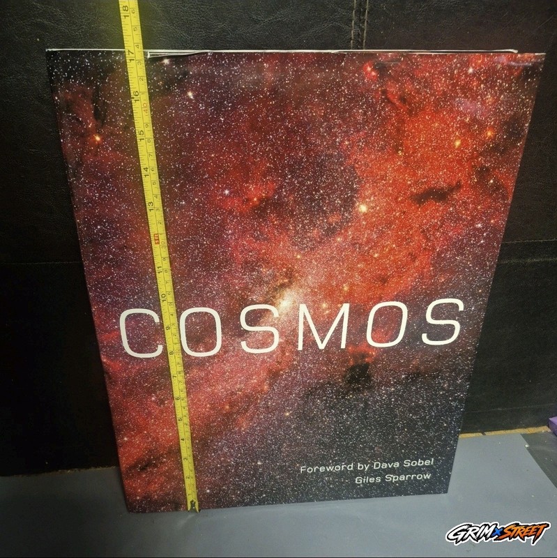 Cosmos Dava Sobel Giles Sparrow 2007 Oversized Hardback Book w/ Awesome Images.
