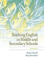 Teaching English In Middle And Secondary Schools – paperback Maxwell, Rhoda …