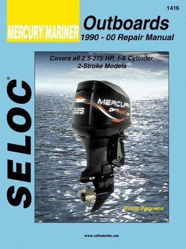 Mercury/Mariner Outboards, All Engines 1990-2000 (Seloc Marine Manuals) by