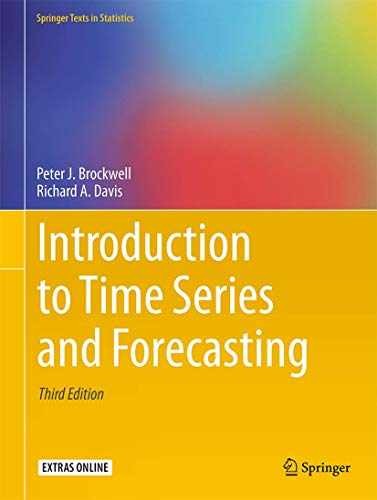 Introduction to Time Series and – Hardcover, by Brockwell Peter J.; – Very Good
