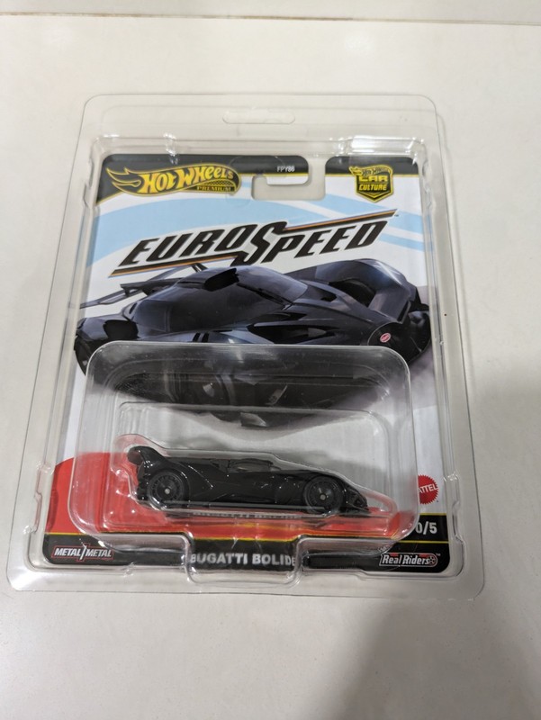 Hot Wheels Euro Bugatti Bolide Ferrari 499p 05 Chase SUPER RARE Mint Lo G2U gallery