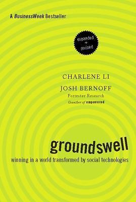 Groundswell Business Bestseller Paperback Charlene Li Josh Bernoff Social Media