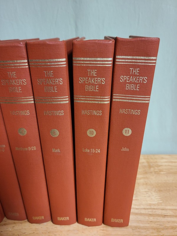 The Speaker's Bible by Hastings James. Volumes 1-8, 10, and 11. gallery