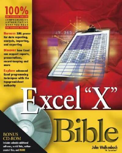 Excel 2003 Bible – Paperback By Walkenbach, John – VERY GOOD