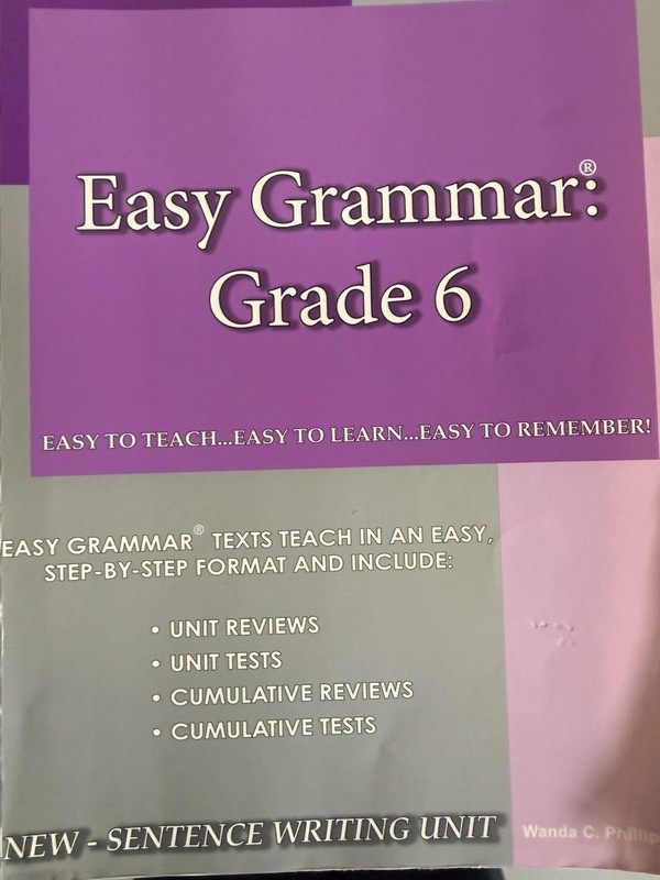 Easy Grammar Grade 6 Textbook and Student Test Booklet (Paperback) gallery