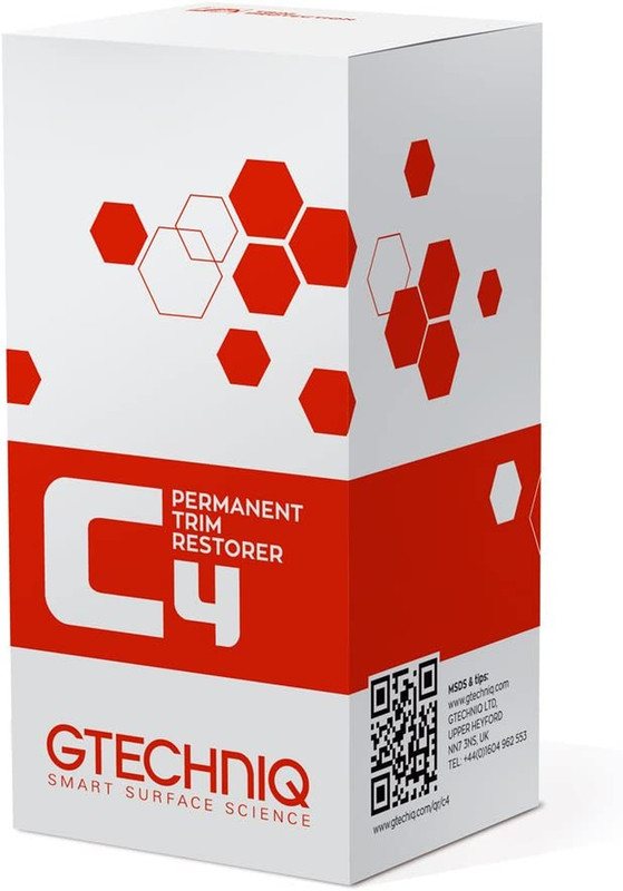 C4 Permanent Trim Restorer 1 Fl Oz - Revitalizes Faded Trim | Restores Faded Pla