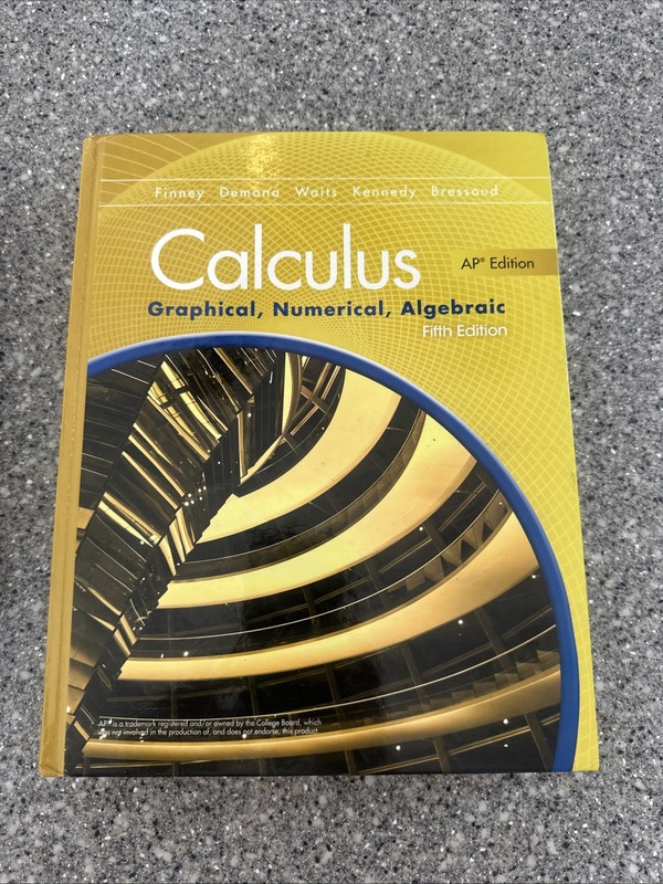 Advanced Placement Calculus 2016 Gra…, Finney, Ross L