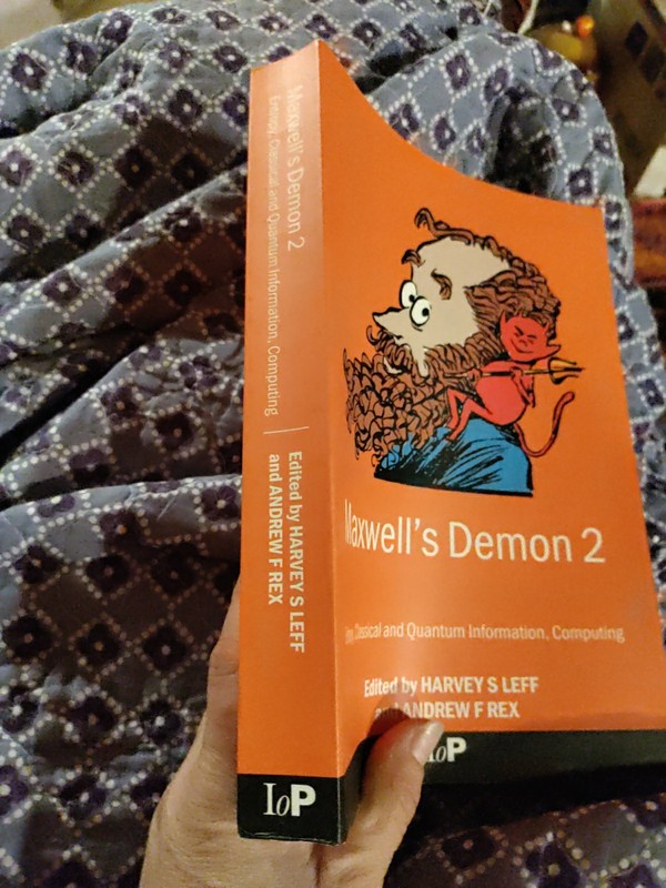 Maxwell's Demon 2 Entropy, Classical and Quantum Information, Computing by Leff gallery