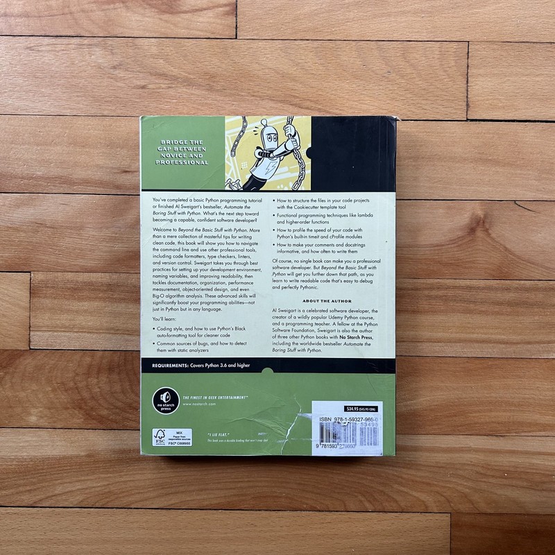 Beyond the Basic Stuff With Python: Best ... by Al Sweigart Paperback / softback gallery