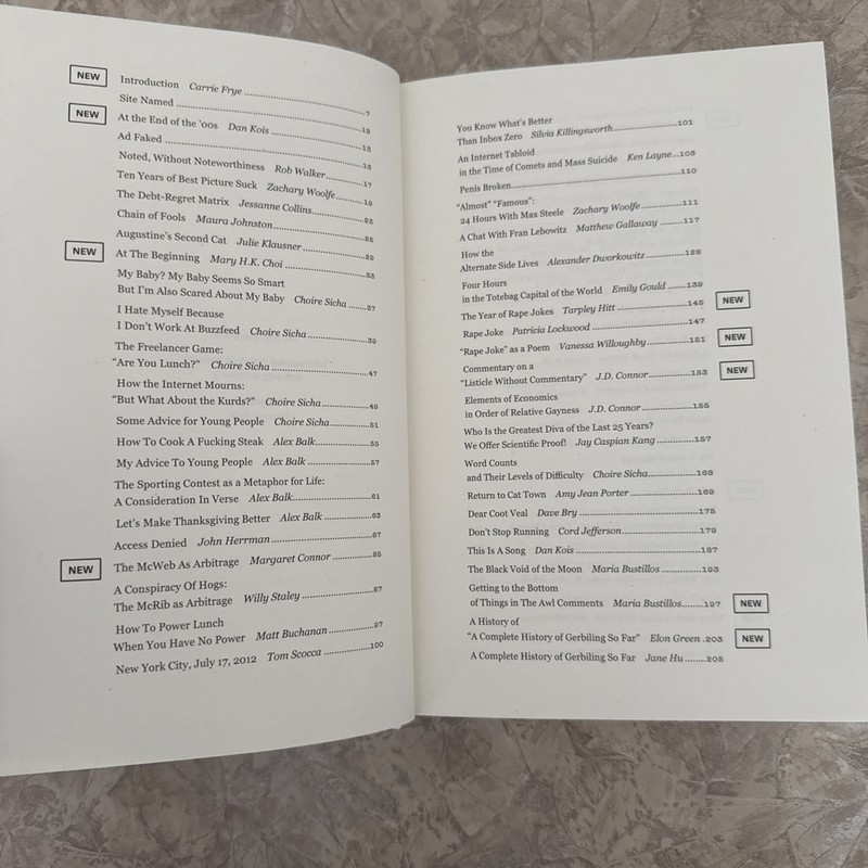The Awl The Book Anthology Internet Writing Carrie Frye 2025 New gallery