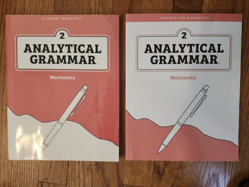 Analytical Grammar 2 Mechanics – Instructor AND Student Books