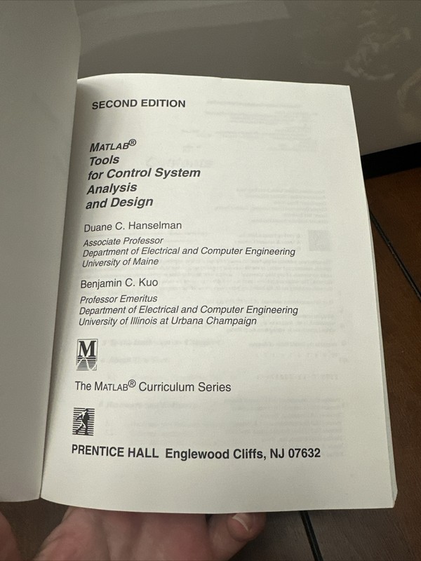 Matlab Tools for Control System Analysis and Design/Book and Sealed Disk MAC gallery
