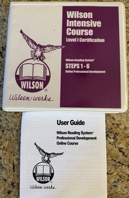 Wilson Intensive Intensive Course Level 1 Certification Steps 1-6 2003