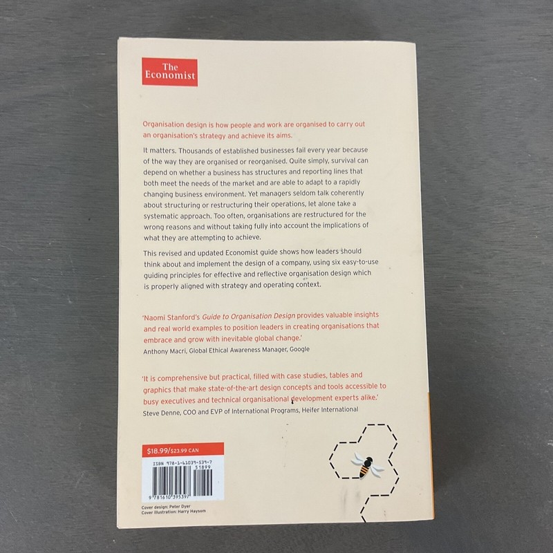 The Economist Guide to Organisation Design 2nd edition (Soft Cover, 2015) gallery