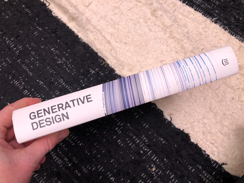 GENERATIVE DESIGN VISUALIZE, PROGRAM, & CREATE WITH PROCESSING HARD COVER BOOK gallery