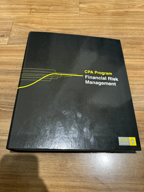 CPA Program Financial Risk Management Ring/Wire Bound Book 2012